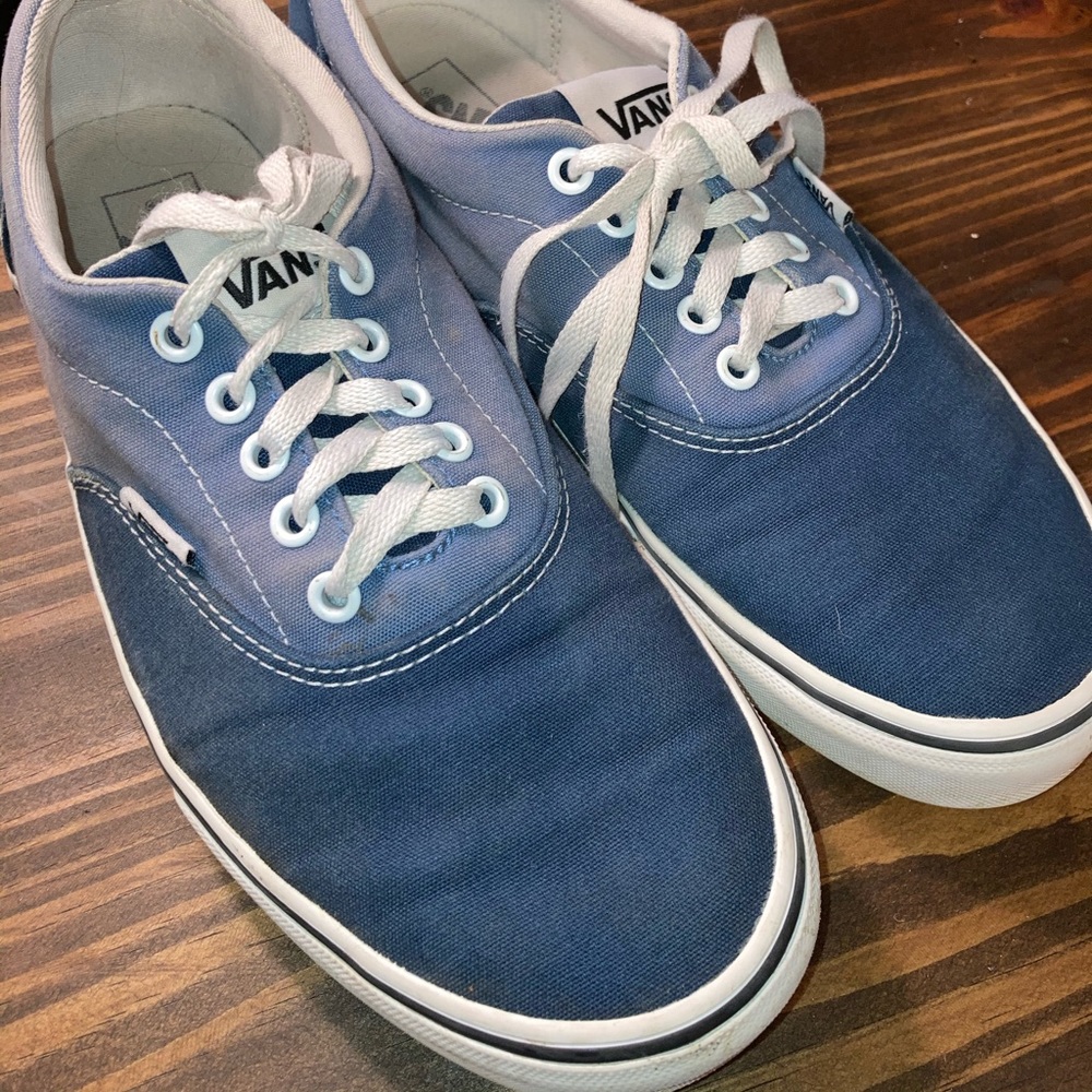 Blue vans size 9.5